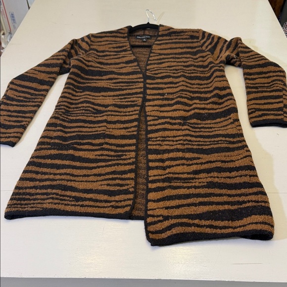 Fortune and Ivy Animal Print Open Cardigan Size Small - Picture 3 of 11